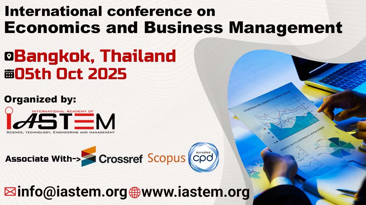 Economics and Business Management Conference in Thailand
